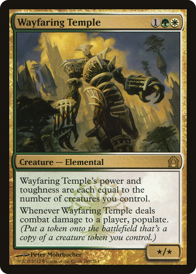 Image of Wayfaring Temple (RTR-209) - Return to Ravnica Foil