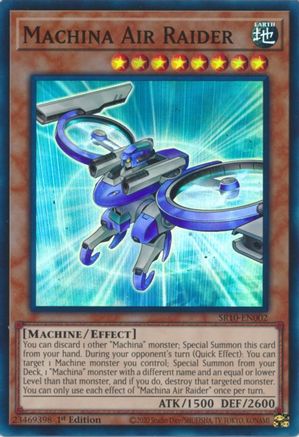 Image of Machina Air Raider (SR10-EN002) - Structure Deck: Mechanized Madness 1st Edition