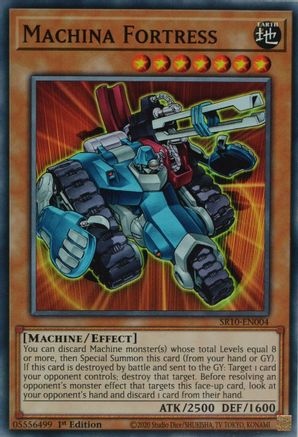 Image of Machina Fortress (SR10-EN004) - Structure Deck: Mechanized Madness 1st Edition