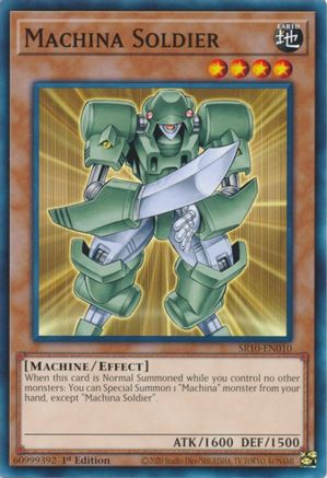 Image of Machina Soldier (SR10-EN010) - Structure Deck: Mechanized Madness 1st Edition