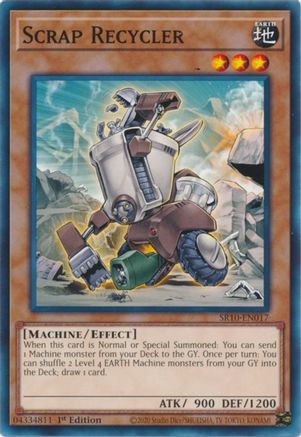 Image of Scrap Recycler (SR10-EN017) - Structure Deck: Mechanized Madness 1st Edition