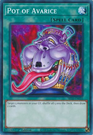 Image of Pot of Avarice (SR10-EN031) - Structure Deck: Mechanized Madness 1st Edition