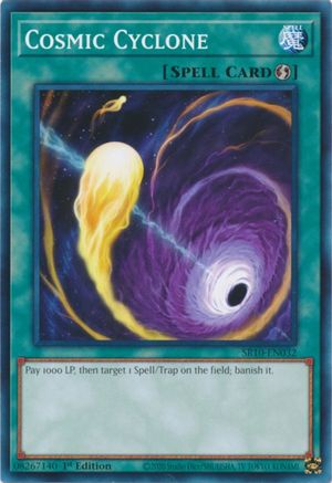 Image of Cosmic Cyclone (SR10-EN032) - Structure Deck: Mechanized Madness 1st Edition
