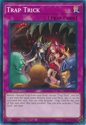 Image of Trap Trick (SR10-EN037) - Structure Deck: Mechanized Madness 1st Edition