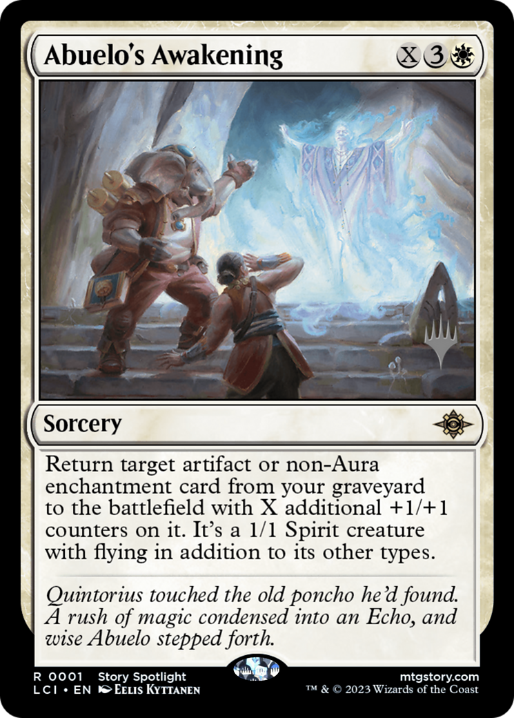 Image of Abuelo's Awakening (PPLCI-001) - The Lost Caverns of Ixalan Promos Foil