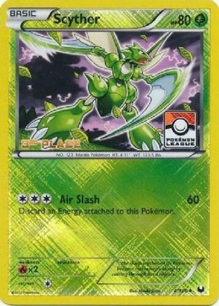 Image of Scyther 004/108  - Reverse Holofoil League & Championship Cards - Promo