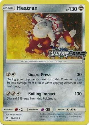 Image of Heatran 088/156  - Holofoil Alternate Art Promos - Promo