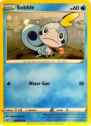 Image of Sobble 054/202  - Holofoil Blister Exclusives - Promo