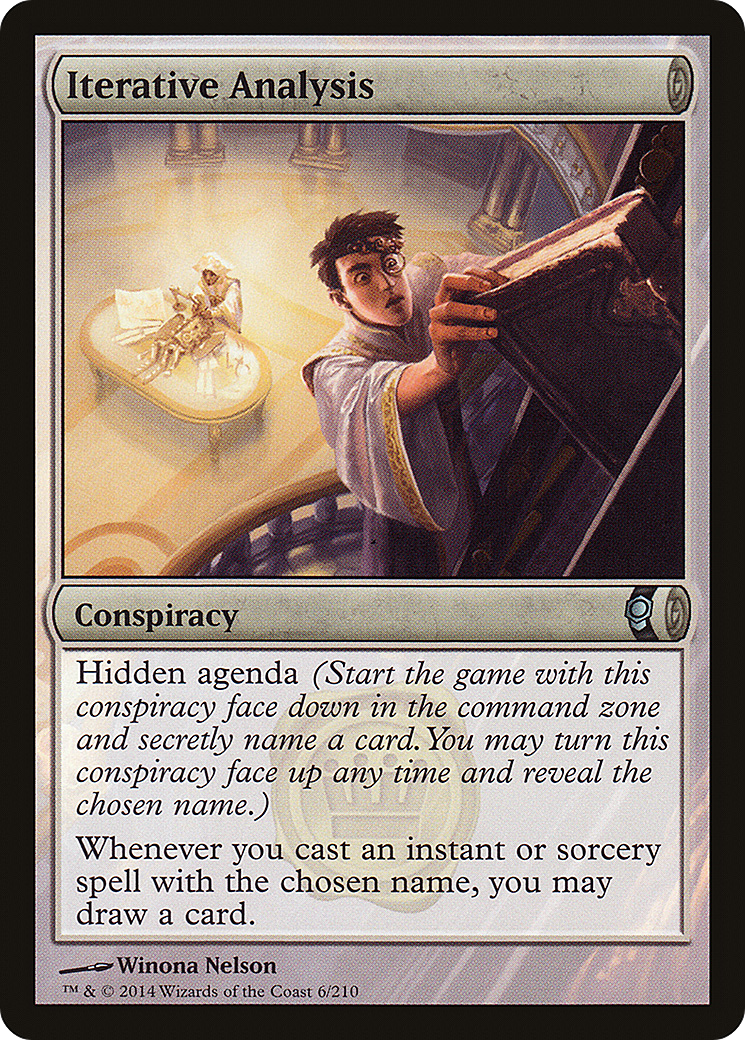 Image of Iterative Analysis (CNS-006) - Conspiracy Foil
