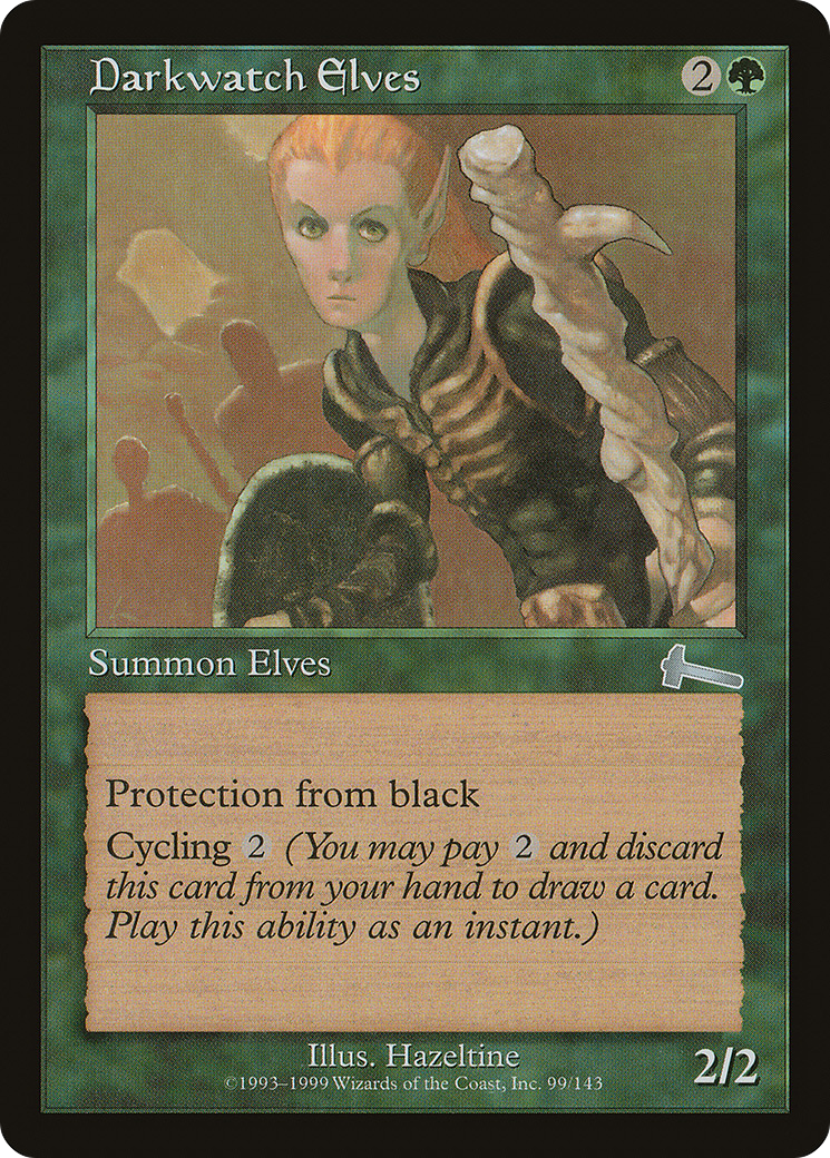 Image of Darkwatch Elves (ULG-099) - Urza's Legacy