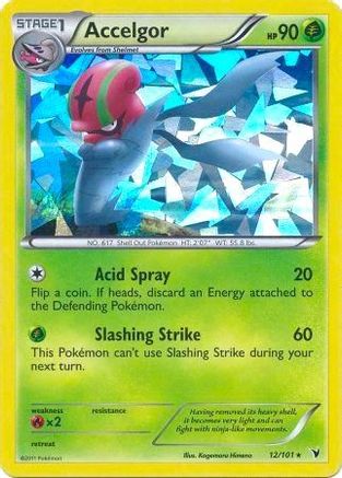 Image of Accelgor 012/101  - Holofoil Deck Exclusives - Holo Rare