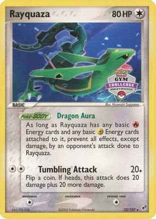 Image of Rayquaza 022/107  League & Championship Cards - Promo