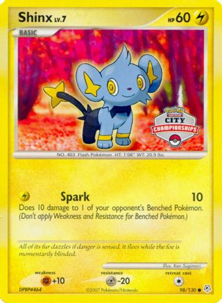 Image of Shinx 098/130  Nintendo Promos - Promo