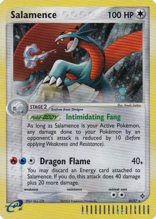 Image of Salamence 019/97  - Holofoil Nintendo Promos - Promo