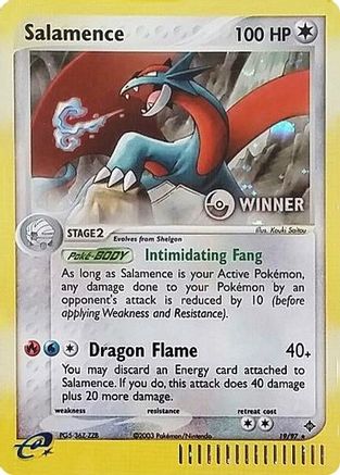 Image of Salamence 019/97  - Holofoil Nintendo Promos - Promo