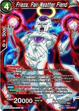 Image of Frieza, Fair-Weather Fiend (EX11-06) - Expansion Deck Box Set 11 Universe 7 Unison