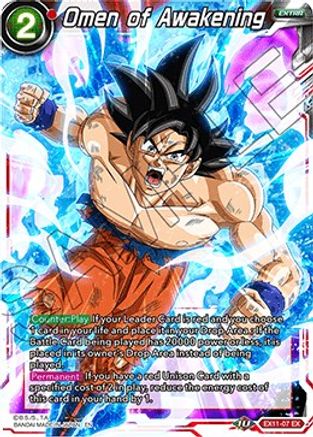 Image of Omen of Awakening (EX11-07) - Expansion Deck Box Set 11 Universe 7 Unison Foil