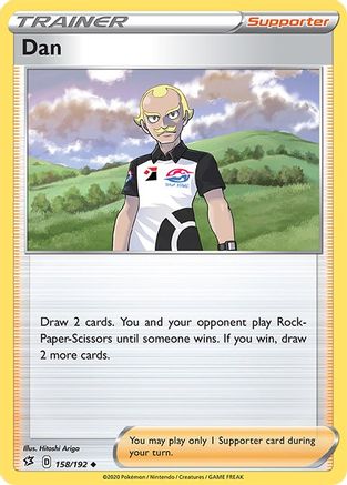 Image of Dan 158/192  SWSH02 Rebel Clash - Uncommon