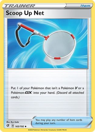 Image of Scoop Up Net 165/192  SWSH02 Rebel Clash - Uncommon