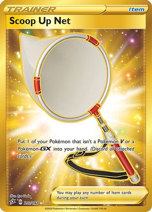 Image of Scoop Up Net (Secret) 207/192  - Holofoil SWSH02 Rebel Clash - Secret Rare