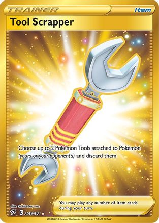 Image of Tool Scrapper (Secret) 208/192  - Holofoil SWSH02 Rebel Clash - Secret Rare