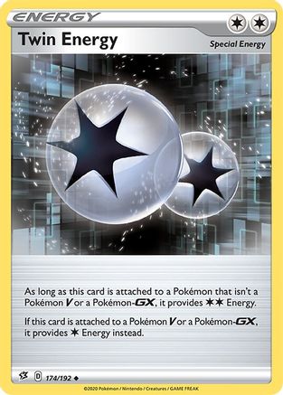 Image of Twin Energy 174/192  - Reverse Holofoil SWSH02 Rebel Clash - Uncommon