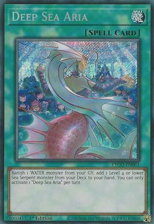 Image of Deep Sea Aria (ETCO-EN061) - Eternity Code 1st Edition