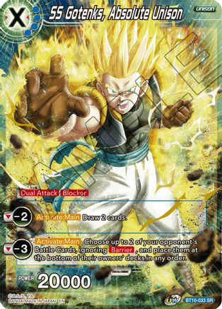 Image of SS Gotenks, Absolute Unison (BT10-033) - Rise of the Unison Warrior
