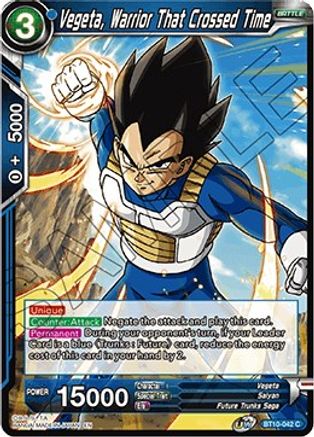 Image of Vegeta, Warrior That Crossed Time (BT10-042) - Rise of the Unison Warrior