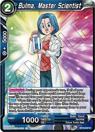 Image of Bulma, Master Scientist (BT10-047) - Rise of the Unison Warrior Foil