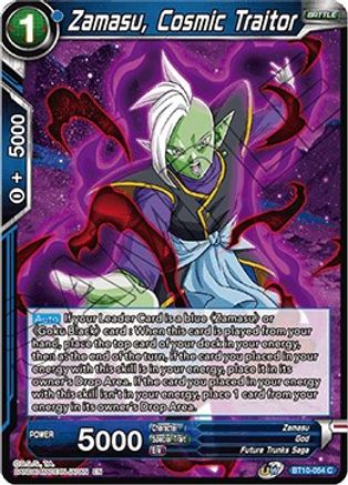 Image of Zamasu, Cosmic Traitor (BT10-054) - Rise of the Unison Warrior Foil