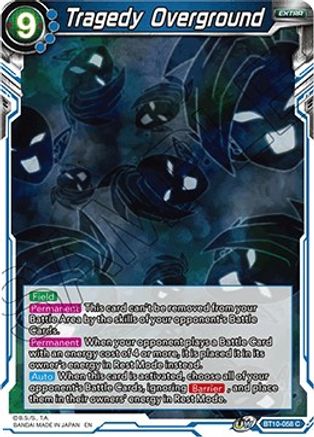 Image of Tragedy Overground (BT10-058) - Rise of the Unison Warrior
