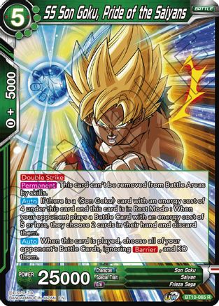 Image of SS Son Goku, Pride of the Saiyans (BT10-065) - Rise of the Unison Warrior