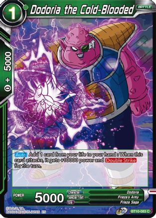 Image of Dodoria the Cold-Blooded (BT10-083) - Rise of the Unison Warrior