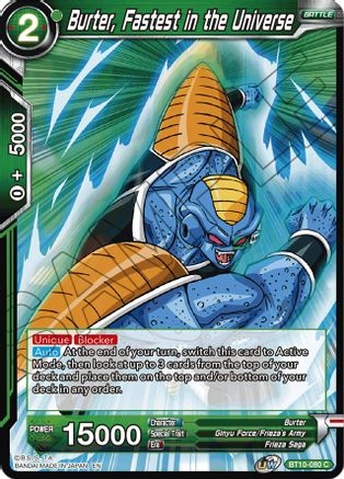 Image of Burter, Fastest in the Universe (BT10-080) - Rise of the Unison Warrior Foil