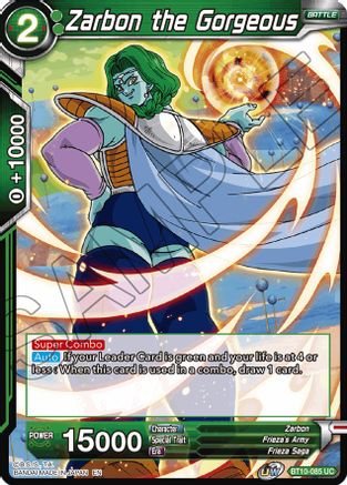Image of Zarbon the Gorgeous (BT10-085) - Rise of the Unison Warrior