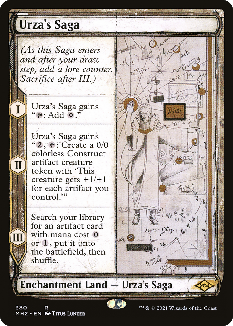 Image of Urza's Saga (Showcase) (MH2-380) - Modern Horizons 2: (Showcase)