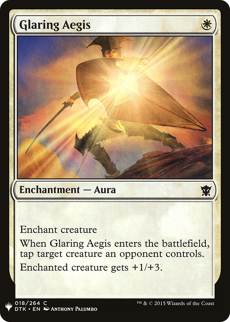 Image of Glaring Aegis (LIST-018) - The List