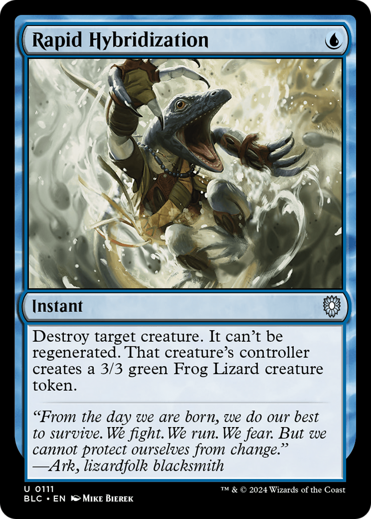 Image of Rapid Hybridization (BLC-111) - Bloomburrow Commander
