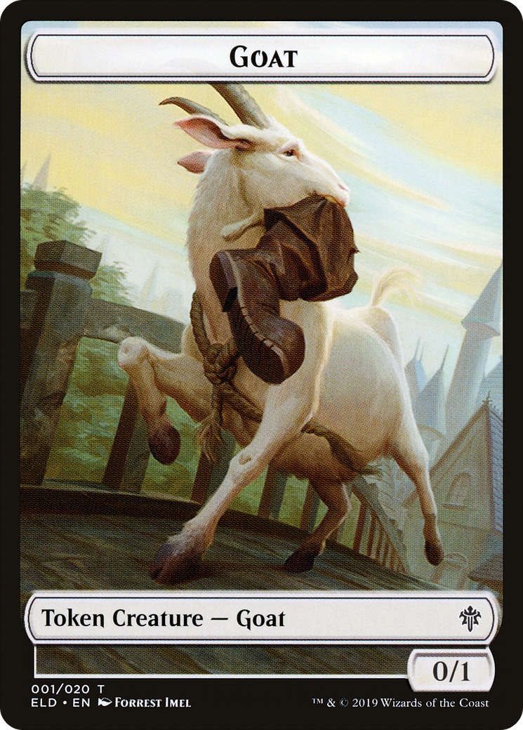 Image of Goat (TELD-001) - Throne of Eldraine Tokens