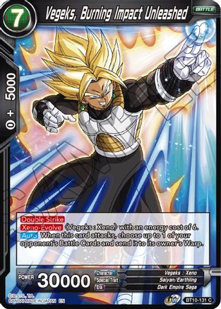 Image of Vegeks, Burning Impact Unleashed (BT10-131) - Rise of the Unison Warrior