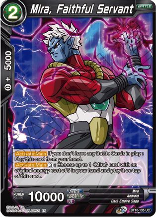 Image of Mira, Faithful Servant (BT10-135) - Rise of the Unison Warrior