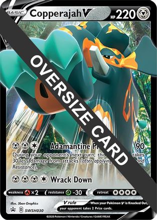 Image of Copperajah V SWSH030  - Holofoil Jumbo Cards - Promo
