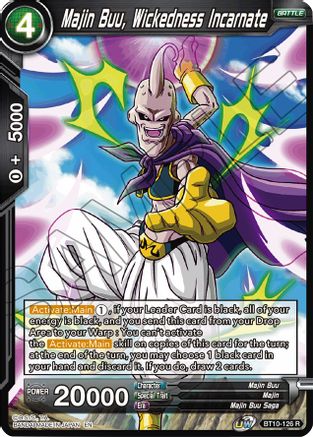 Image of Majin Buu, Wickedness Incarnate (BT10-126) - Rise of the Unison Warrior