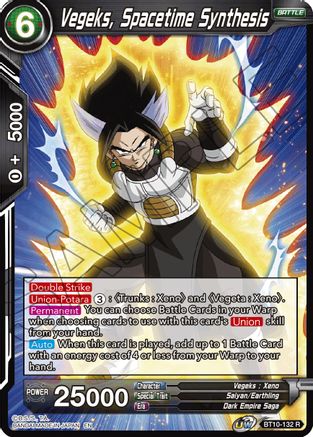 Image of Vegeks, Spacetime Synthesis (BT10-132) - Rise of the Unison Warrior Foil