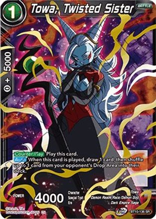 Image of Towa, Twisted Sister (BT10-136) - Rise of the Unison Warrior