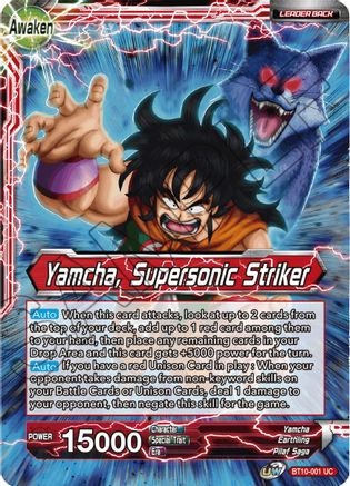 Image of Yamcha // Yamcha, Supersonic Striker (BT10-001) - Rise of the Unison Warrior