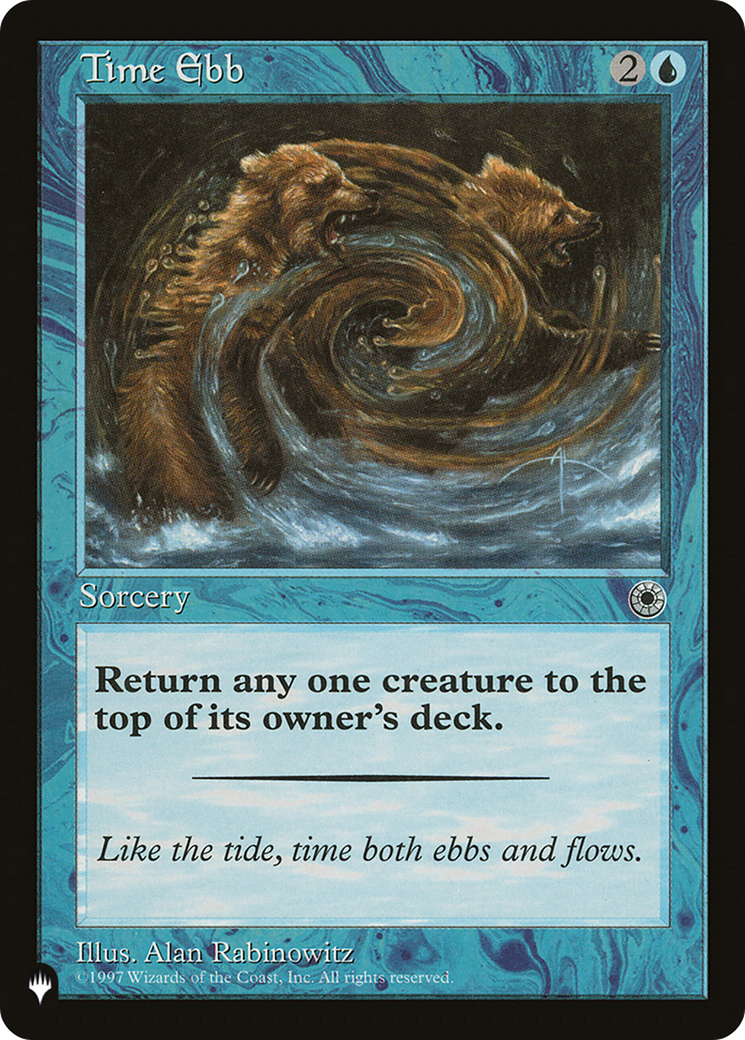 Image of Time Ebb (LIST-POR-75) - The List