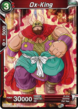 Image of Ox-King (BT10-018) - Rise of the Unison Warrior Foil