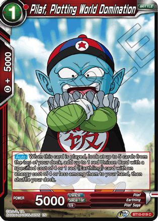Image of Pilaf, Plotting World Domination (BT10-019) - Rise of the Unison Warrior